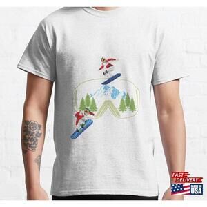 Snowboarding Legend Classic Tshirt Unisex